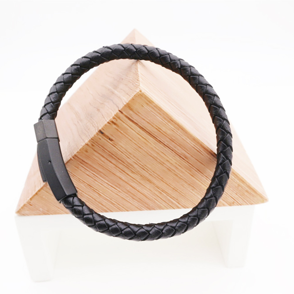 Leather man bangle