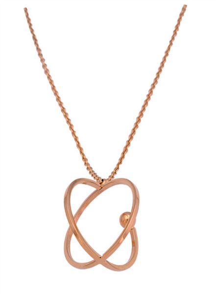 Delicate stainless necklace in gold color