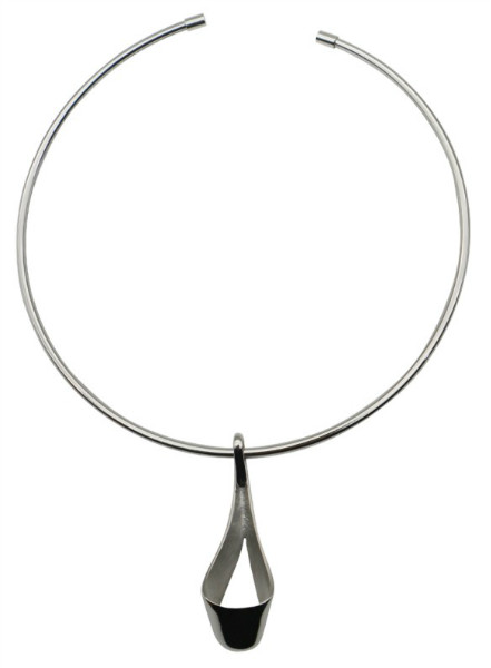Stainless water drop necklace