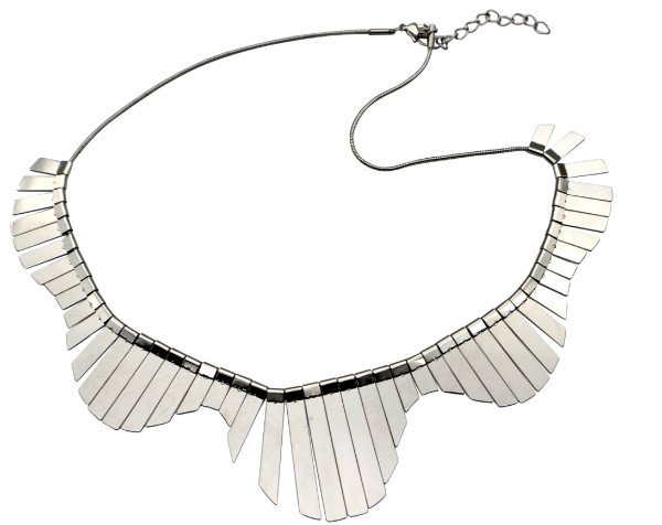Stainless Wave Necklace