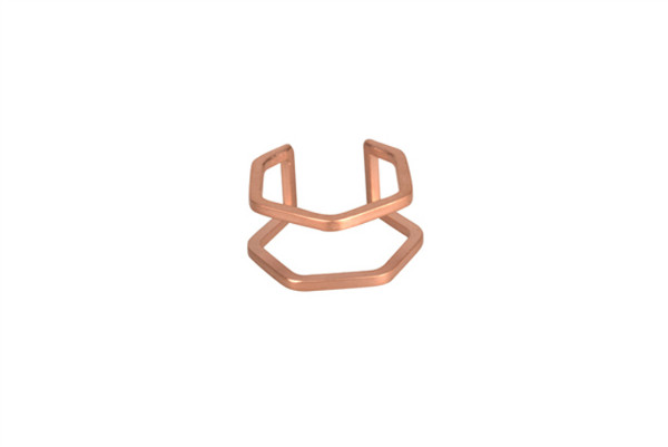 geometry stainless ring