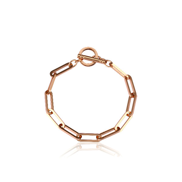 trendy link bracelet